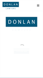 Mobile Screenshot of donlanlawyers.com